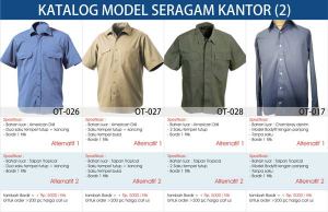 kemeja seragam kantor